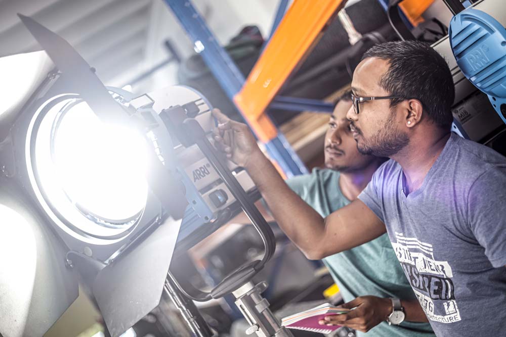 Film School Mauritius Lighting Classroom